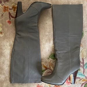 Beautiful gray dolce vita boots.